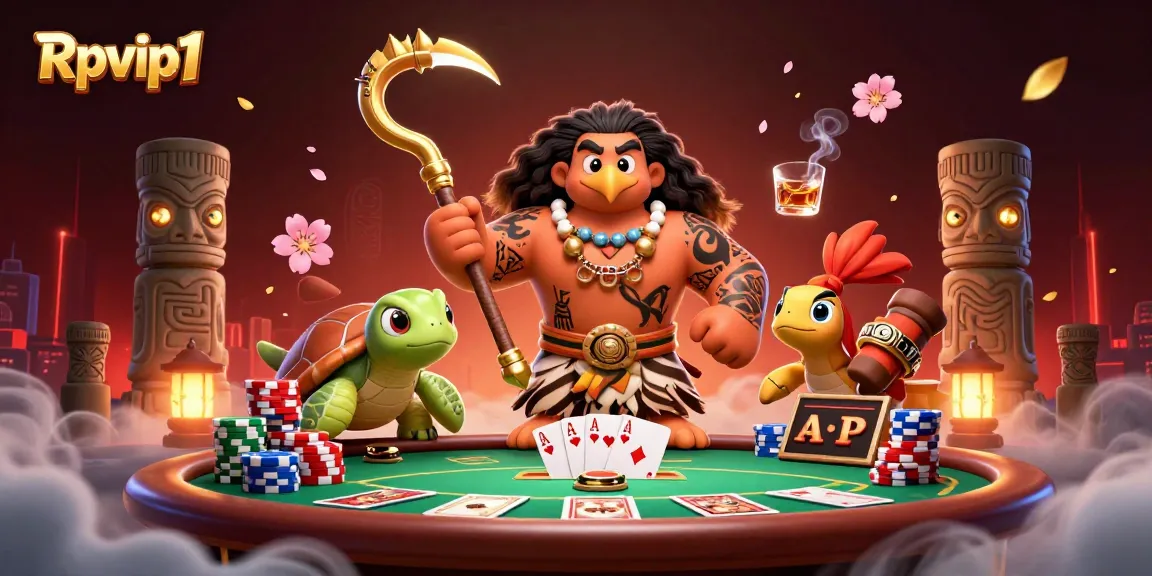 Rasakan aksi poker mendebarkan di Rpvip1 dengan karakter dinamis dan elemen permainan yang penuh warna.
