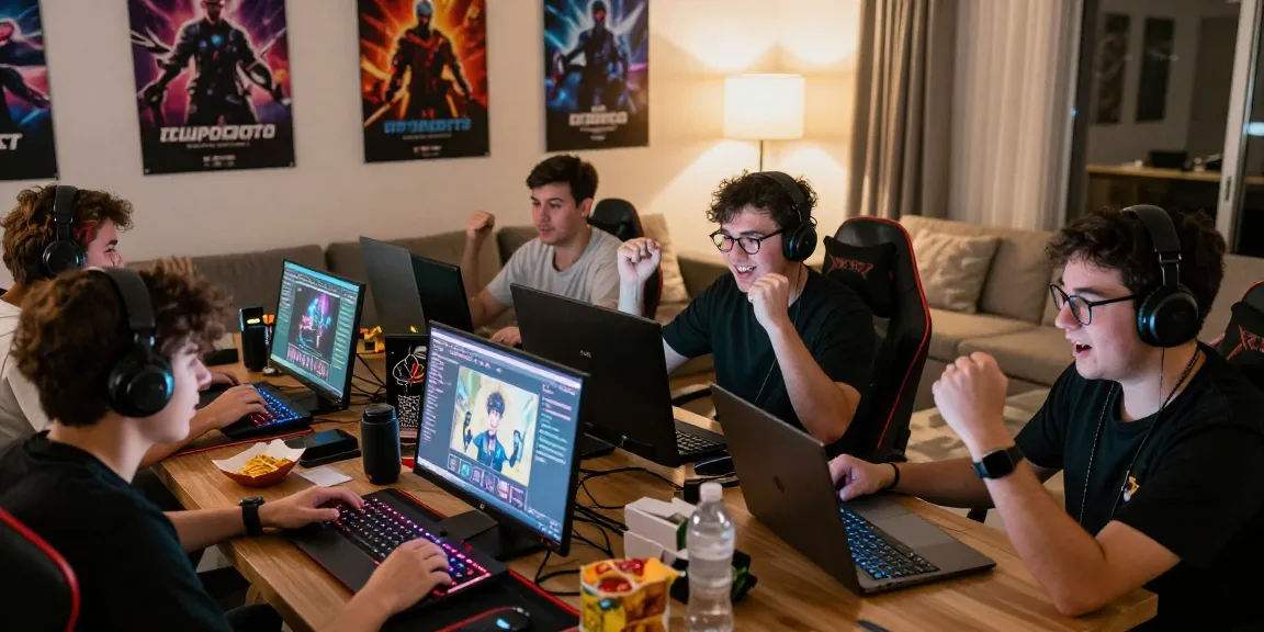 Players experiencing excitement in tempototo online games, celebrating wins together.